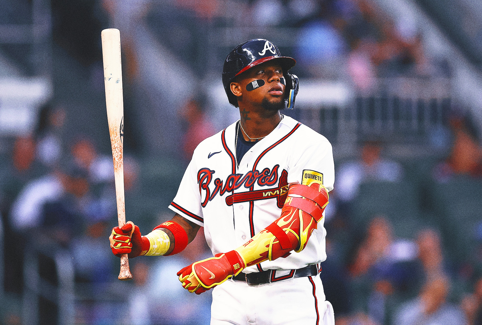 Braves Star Ronald Acuña Jr. Exits Early with Left Hamstring Tightness