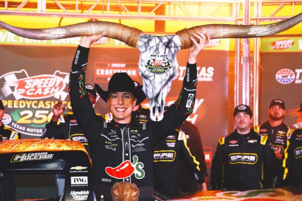Celebration Not Complete: New Cup Winner Carson Hocevar Enjoying Ride