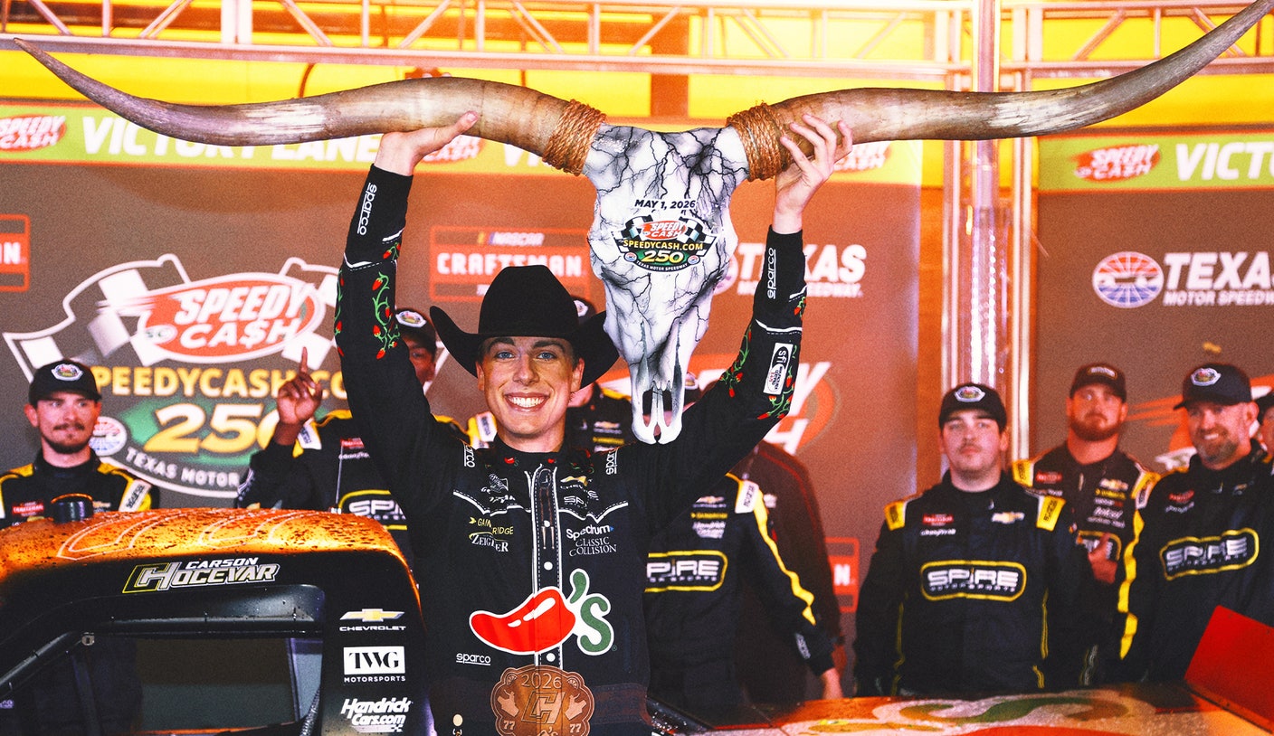 Celebration Not Complete: New Cup Winner Carson Hocevar Enjoying Ride