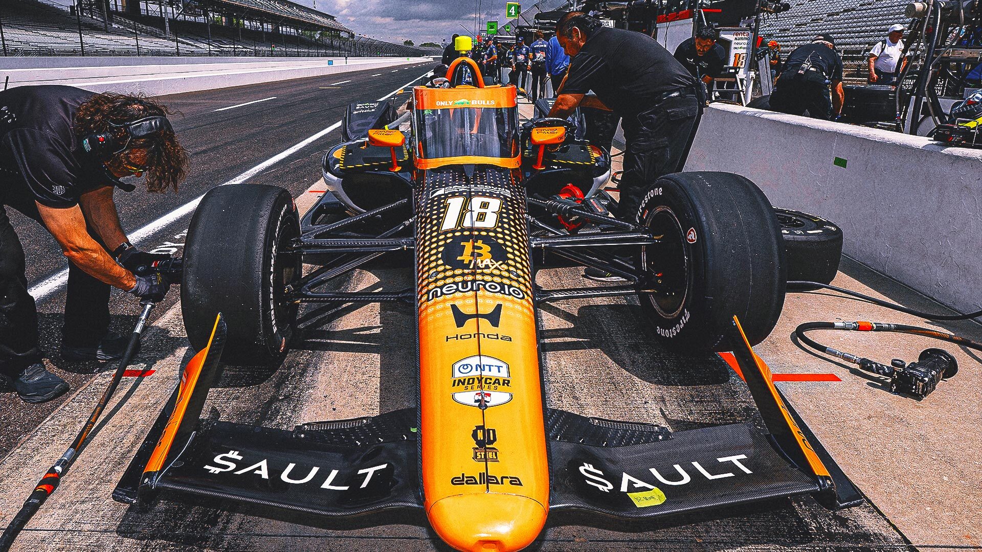 Romain Grosjean’s No. 18 Car Will Have Kyle Busch’s Font At The INDY 500