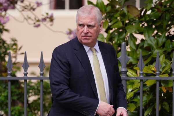 Man charged with harassing former Prince Andrew near his home