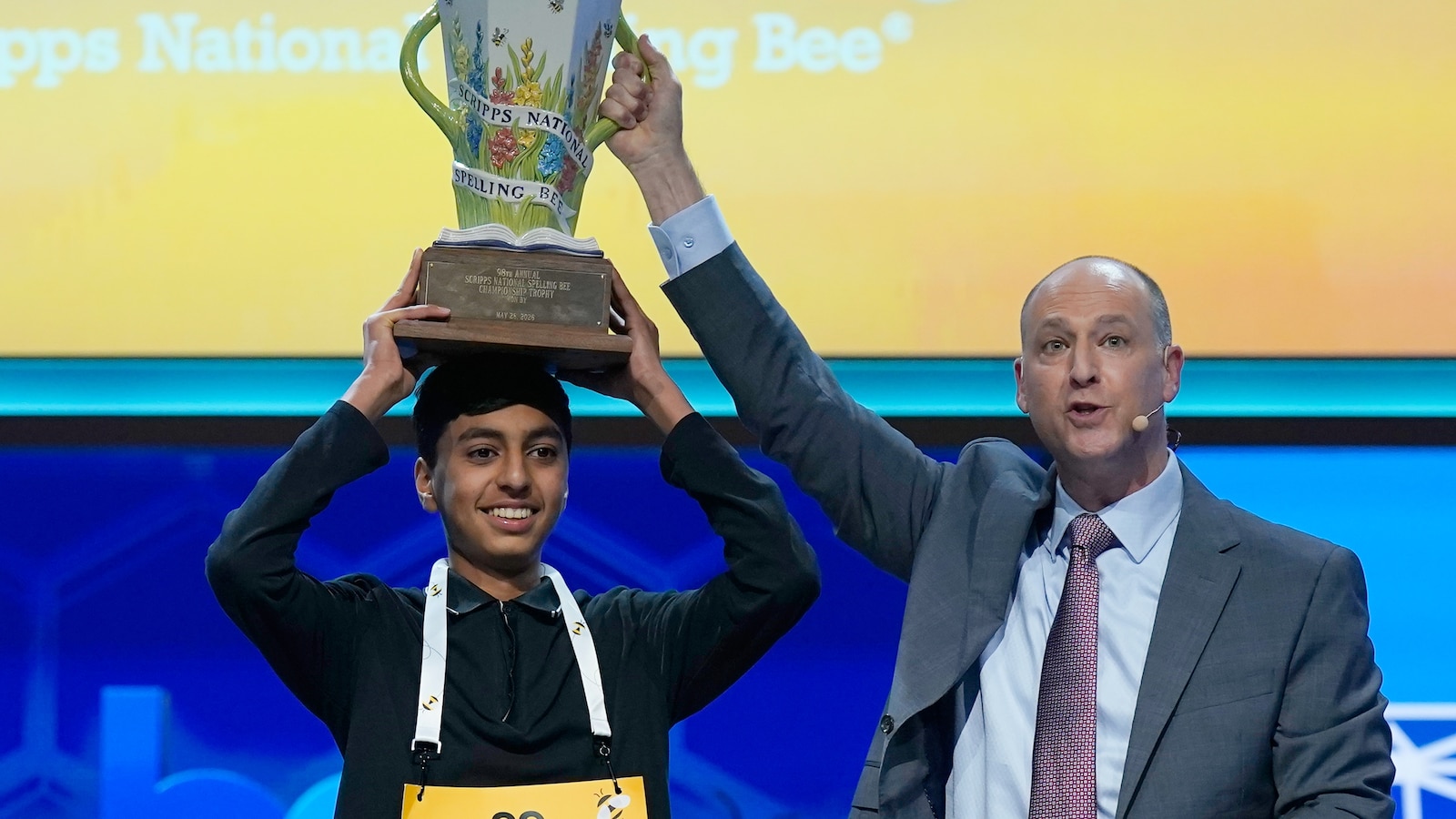 Shrey Parikh bounces back, battles nerves and dominates spell-off to win the National Spelling Bee