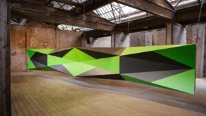 Dozens of artists bring new life to a gigantic former ironworks on UNESCO’s world heritage list