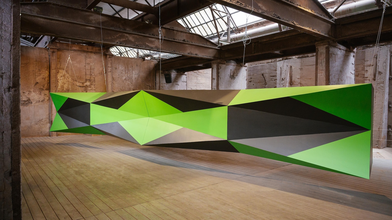 Dozens of artists bring new life to a gigantic former ironworks on UNESCO’s world heritage list