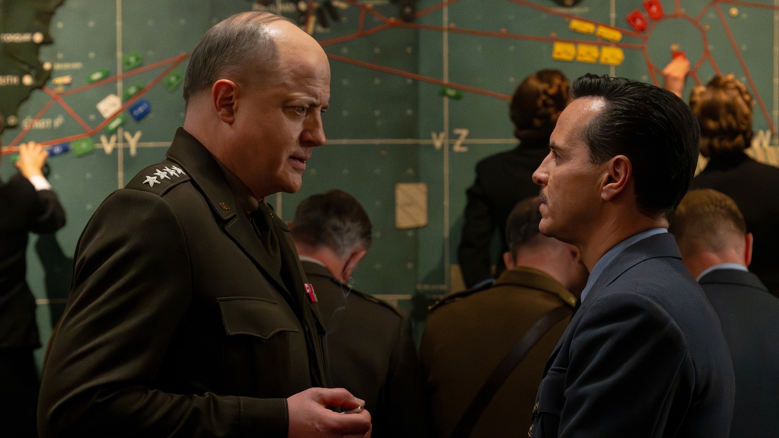 Movie Review: In D-Day tale ‘Pressure,’ Andrew Scott is a forecaster with news nobody wants to hear