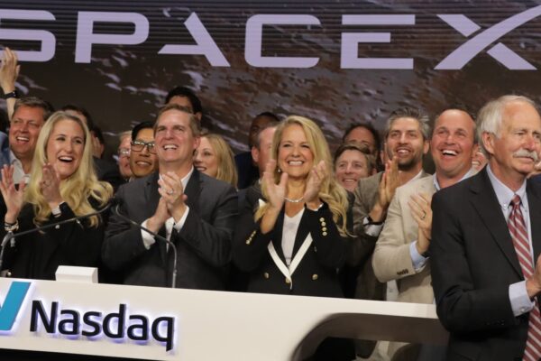 SpaceX shares gain 17% as trading begins, valuing Elon Musk’s rocket company at more than  trillion
