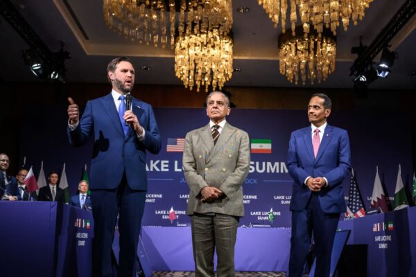 U.S. and Iranians meet in Switzerland for peace talks