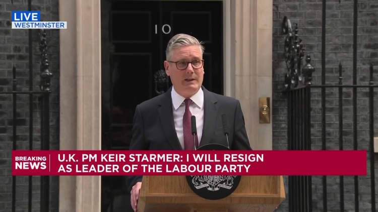 UK PM Starmer resigns as Britain faces its seventh leader in 10 years