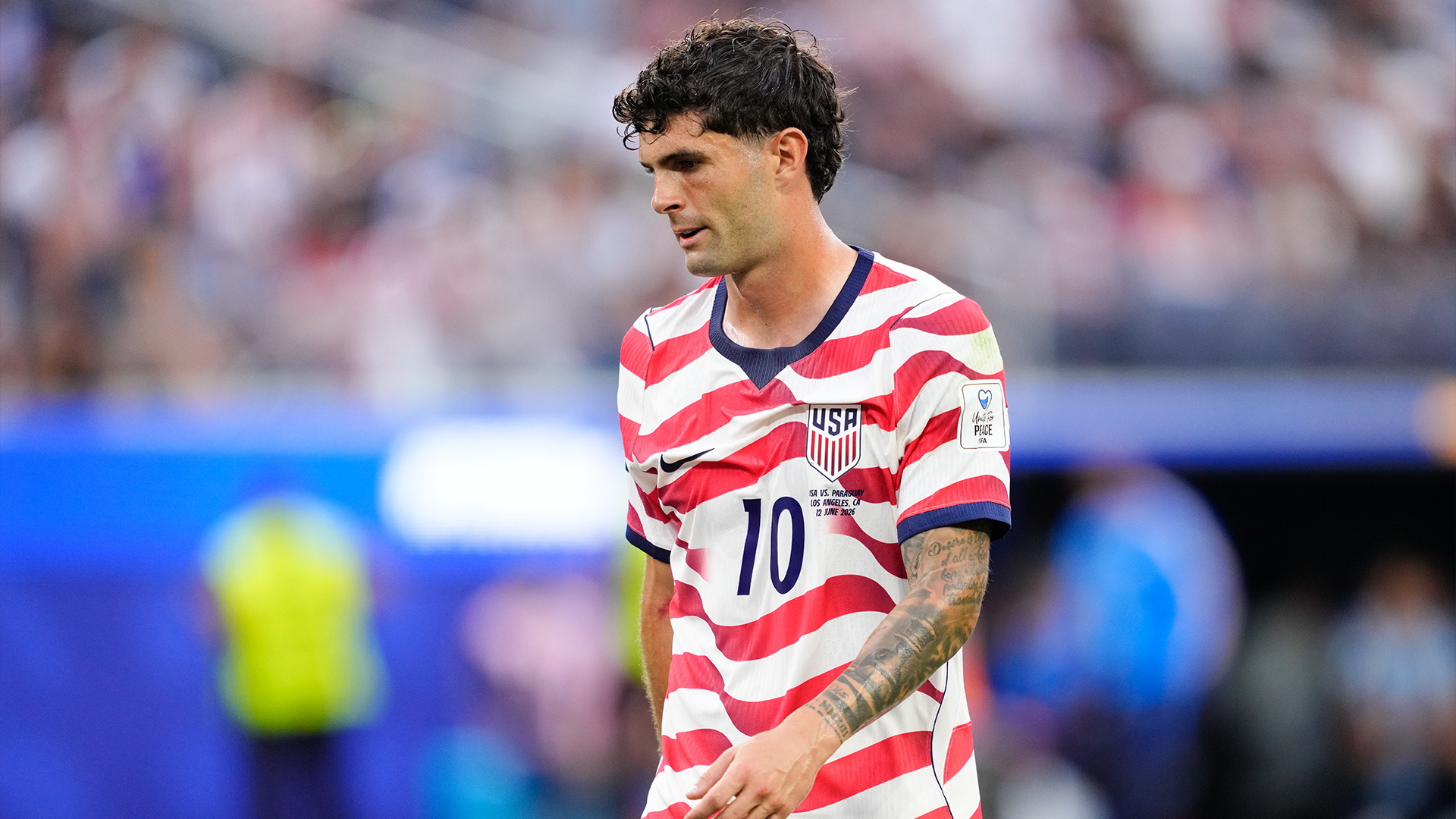 USA’s Christian Pulisic Says He’ll Be Fine After Halftime Sub