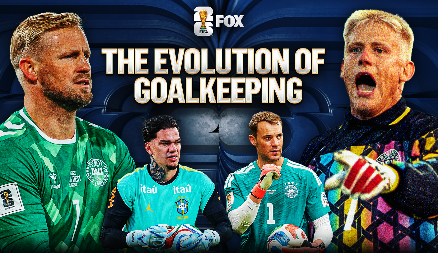 Evolution Of Goalkeeping: Kasper & Peter Schmeichel Examine The Position