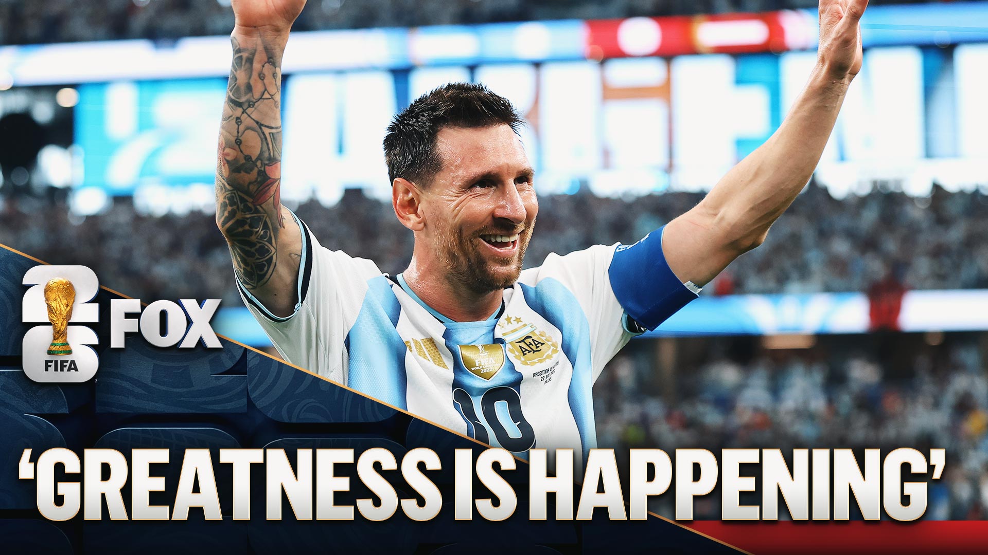 Fans Have Rare Privilege To See Lionel Messi Rewrite World Cup History