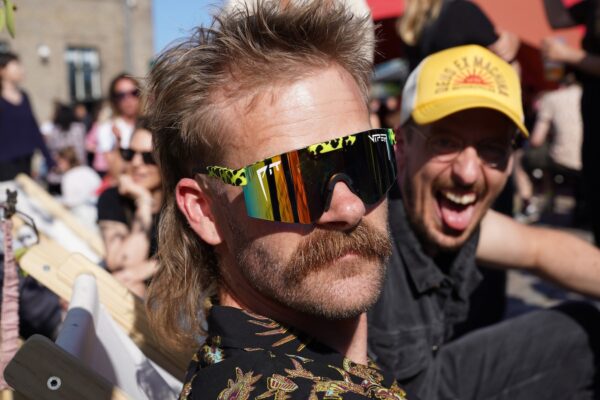 A raucous Copenhagen crowd cheers Denmark’s 2026 Mullet Championship